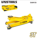 Uyustools GAM103 3 Ton Low Profile Floor Jack – Heavy-Duty, Fast Lift Car Jack, Ultra-Stable Steel Design