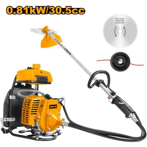 Ingco GBC31264 Gasoline Grass Trimmer And Bush Cutter