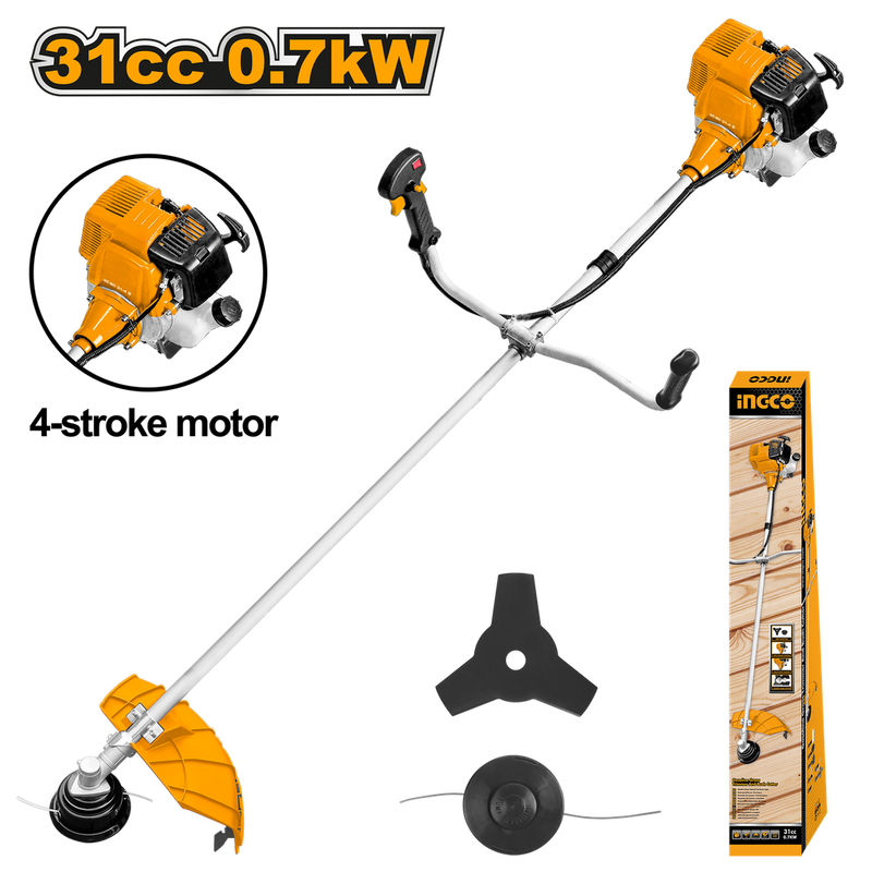 Ingco GBC53144141 Gasoline Grass Trimmer and Bush Cutter