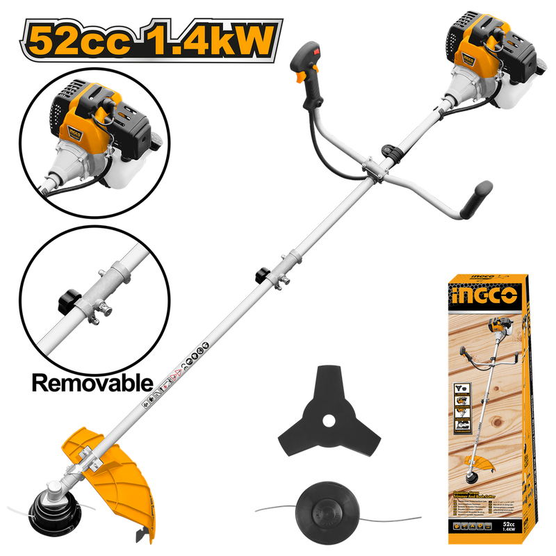 INGCO GBC5434421 Gasoline Grass Trimmer and Brush Cutter