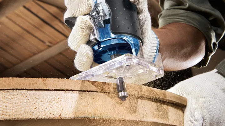 Bosch GKF 550 (6mm) Palm Trimmer Router (06016A00P0)