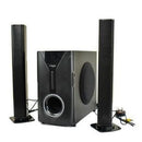 GLOBAL STAR GS-601 2.1 Multimedia Subwoofer System – Powerful Bass, BT/USB/FM