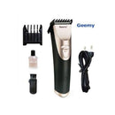 Geemy GM-6576 Professional Hair Trimmer – Rechargeable Stainless Steel Blade Grooming Clipper for Men