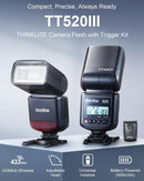 GODOX TT520 III Speedlite – Professional Camera Flash