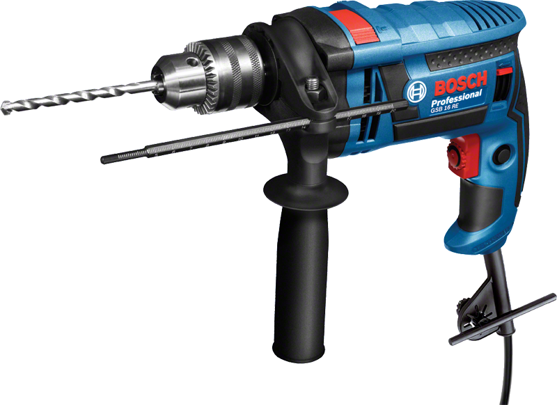 Bosch GSB 16 RE + 100 Accessories Heavy Duty Impact Drill (06012281L1)