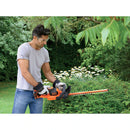 Black + Decker GTC18452PCB-XJ 18V 2Ah 45cm Cordless Hedge Trimmer – Lightweight Lithium-Ion Garden Trimmer