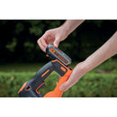 Black + Decker GTC18452PCB-XJ 18V 2Ah 45cm Cordless Hedge Trimmer – Lightweight Lithium-Ion Garden Trimmer