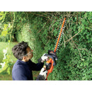 Black + Decker GTC18452PCB-XJ 18V 2Ah 45cm Cordless Hedge Trimmer – Lightweight Lithium-Ion Garden Trimmer