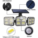 Generic FL-1727 Solar Sensor Light with Adjustable Heads – Provides automatic outdoor lighting using solar energy, improving security and visibility around homes and outdoor spaces