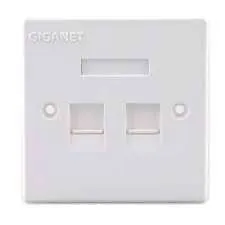 Giganet Dual Faceplate CAT6 UTP