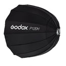Godox P120H Parabolic Softbox for Bowens Mount – 120cm Deep Parabolic Studio Light Modifier for Professional Photography, Video Production, Portrait, and Cinematic Lighting Control Applications