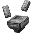 GODOX Magic XT1-CL 2-Person Wireless Microphone System with USB-C and Lightning Adapters (2.4 GH