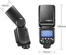 GODOX TT685II Camera Flash Light TTL 2.4G HSS 1/8000s GN60 Wireless Speedlite for Canon Nikon, Sony