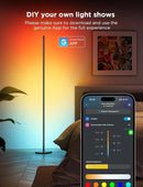 Govee RGBICW Smart Corner Floor Lamp
