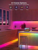 Govee RGB Smart Wi-Fi + Bluetooth LED Strip Lights(10m)