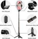 Green Lion Ring Light 6-inch Selfie Stick Tripod