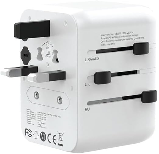 Green Lion Universal Travel Adapter 2500W