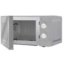 Hisense H20MOMS10, 20L Microwave- Stylish Mirror Glass Microwave with 360° Plate Rotation, Defrost Function, and Efficient Heating for Everyday Cooking