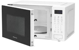 Hisense H20MOWS11 20L Microwave Oven- Compact, Energy-Efficient Microwave with Fast Heating and Sleek Design