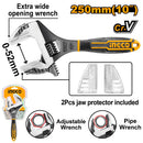 Ingco HADWG0810 2 IN 1 adjustable wrench 10"(250mm)
