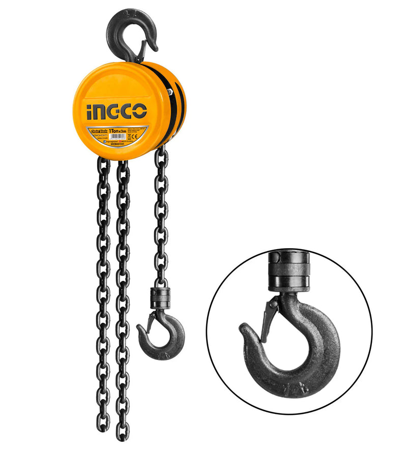 Ingco HCBK0101 Chain Block 1 Ton