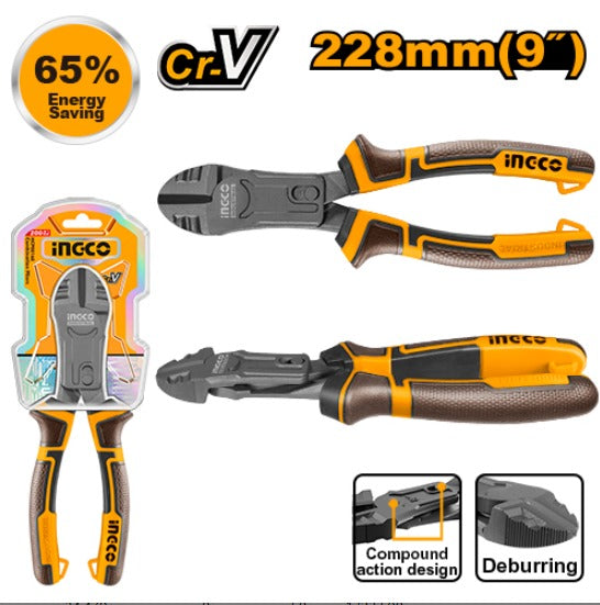Ingco HCDCP58230 Compound Action Diagonal Cutting Pliers