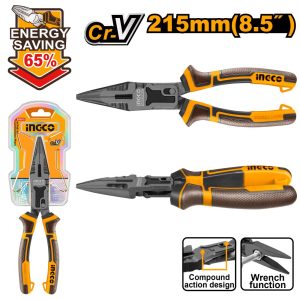 Ingco HCLNP58200 Compound action long nose pliers