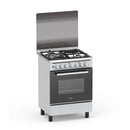 Haier HCR2031EESLP 3 Gas + 1 Electric 60x60 Cooker with Electric Oven – Compact, Energy-Efficient &amp; Durable