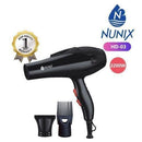 Nunix HD-03 Professional Hair Dryer – 2200W Powerful Fast-Drying, Heat & Speed Control for Salon & Home Use