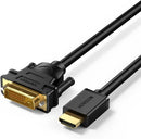Ugreen HD106 HDMI Male To DVI Male Adapter - 1M Cable (UG-30116)