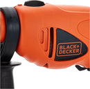 Black+Decker HD5513V 550W 13mm Percussion Drill – Powerful Hammer Drill for Concrete, Wood & Metal for Home & DIY Use