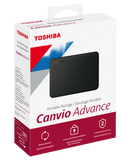 Toshiba 1TB Canvio Advance Portable External Hard Drive - USB 3.2 Gen 1, 2.5" Disc With Automatic Backup (HDTCA20EK3AA)