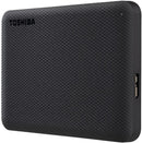 Toshiba 4TB Canvio Advance Portable External Hard Drive - USB 3.2 Gen 1, 2.5" Disc With Automatic Backup (HDTCA40EK3CA)