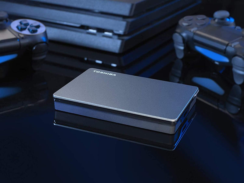Toshiba 1TB Canvio Gaming 2.5" Portable External Hard Drive - USB 3.0, Compatible with PlayStation, Xbox, PC & Mac (HDTX110EK3AA)