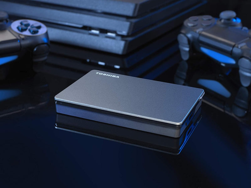 Toshiba 1TB Canvio Gaming 2.5" Portable External Hard Drive - USB 3.0, Compatible with PlayStation, Xbox, PC & Mac (HDTX110EK3AA)