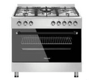 Hisense HF942GEES 60x90cm Gas & Electric Cooker – Oven, 5 Burners, Stainless Steel, Energy Efficient, Home & Kitchen Use