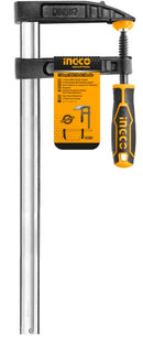 Ingco HFC021401 F-Clamp 140x1200mm - Heavy Duty Plastic Handle