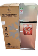 Hanmac HFD173L 173L Double-Door Fridge – Energy Efficient, Spacious Storage & Durable Build