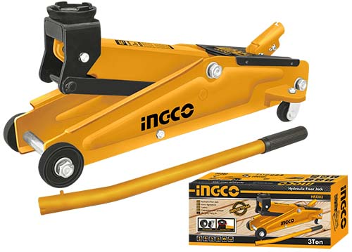 Ingco HFJ302 Hydraulic Floor Jack / Crocodile Jack 3 Ton 16kg