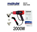 Makute HG121 2000W Heat Gun – High Power Industrial & DIY Hot Air Tool for Shrinking, Stripping & Crafting