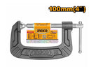 Ingco HGC0104 4″ (100mm) G Clamp – Heavy-Duty Steel Clamp for Wood & Metal