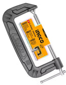 Ingco HGC0108 8″ G Clamp Cast Iron – Heavy-Duty Buildmate IHT Clamp for Wood & Metal Work