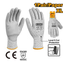 Ingco HGCG02-XL Cut-Resistant Safety Gloves Size XL – Durable Hand Protection for Industrial & DIY Work
