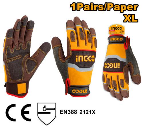 Ingco HGMG02-XL Mechanic gloves