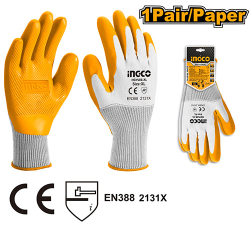 Ingco HGVL08-XL Latex Gloves XL