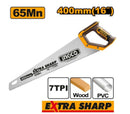 Ingco HHAS15400 16″ (400mm) Hand Saw – Sharp, Durable Wood Cutting Saw for Carpentry & DIY