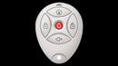 Hikvision DS-19K00-Y (433MHz) Wireless Keyfob – Compact remote control for convenient arming, disarming, and quick operation of compatible security systems