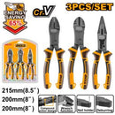 Ingco HKCPS5831 3 Pcs compound action pliers set