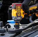 Ingco HKISSD12141 14-Piece 1/2" Drive Impact Socket Set – Heavy-Duty Cr-V Sockets