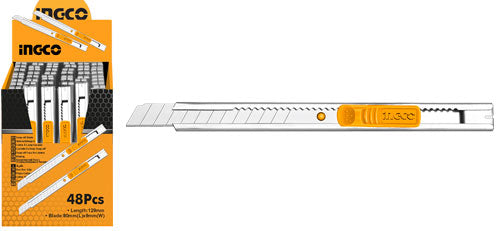 Ingco HKNS1806- Snap Off Blade Knife